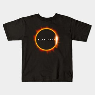 Total Solar Eclipse August 21 2017 Kids T-Shirt